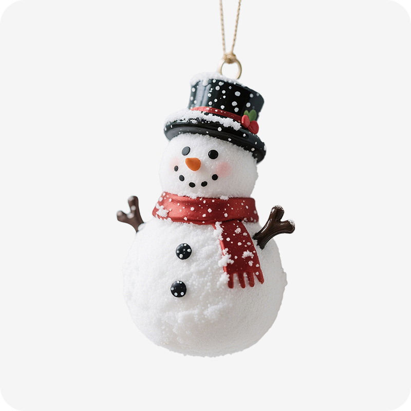 Jolly Snowman Ornament