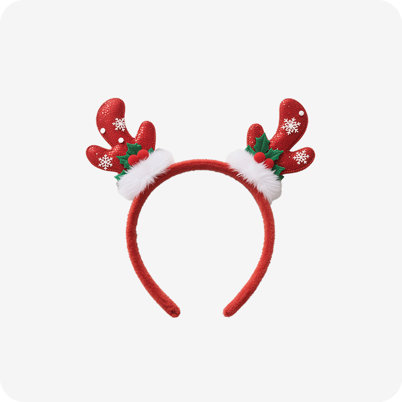 Sparkling Reindeer Headband