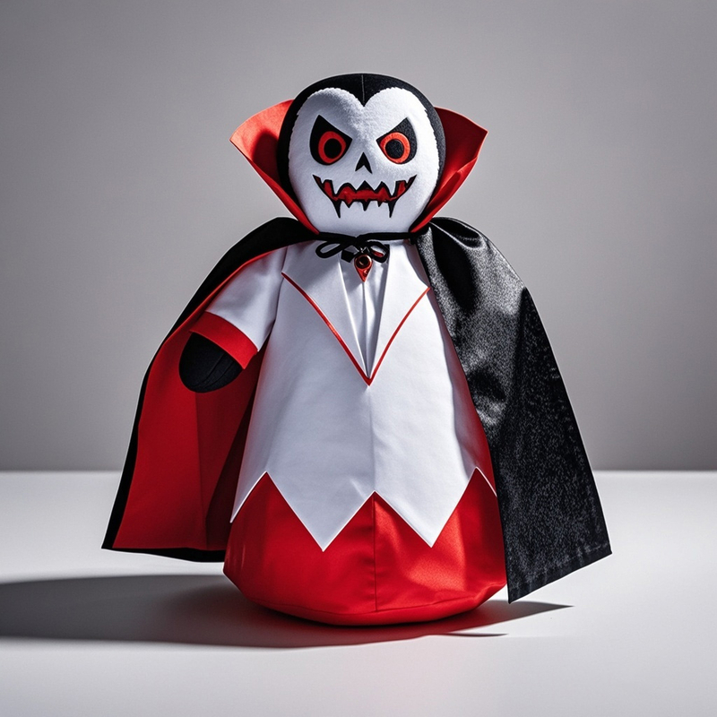 Vampire-themed plush toy