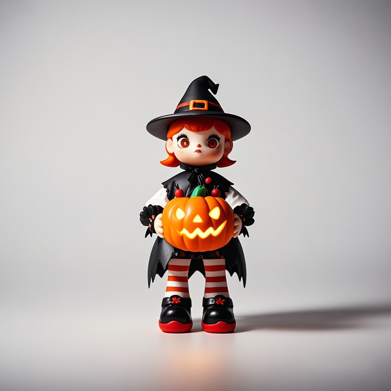 Witch-style collectible toy figure