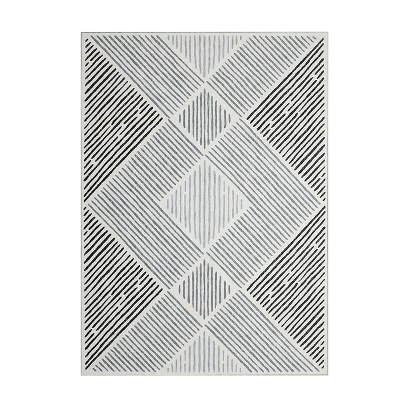Modern Geometric Diamond Area Rug