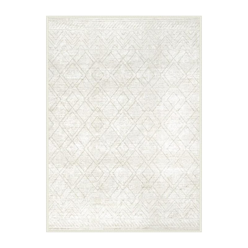 Minimal Geometric Pattern Carpet