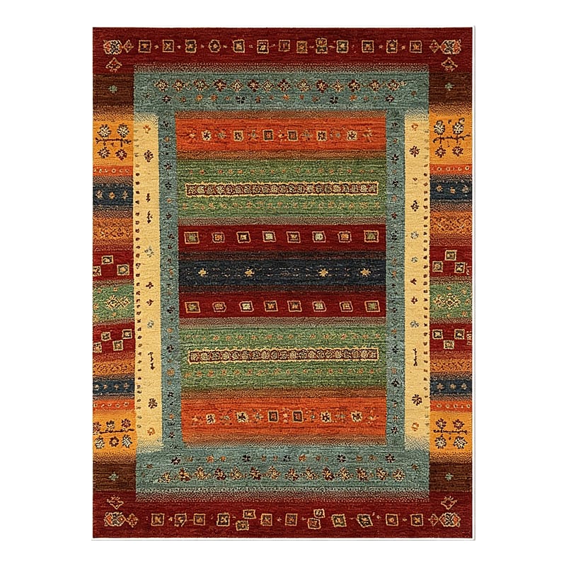 Southwestern Tribal Velvet Rug