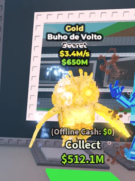 Gold Buho De Volto