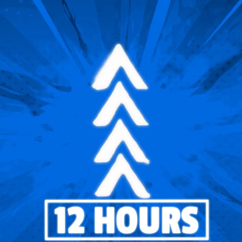 1 12 Hours 2x EXP Boost