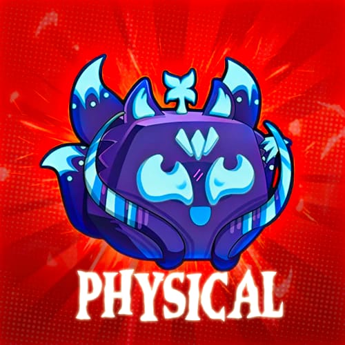 1 Physical Kitsune; Version: Physical / non-permanent