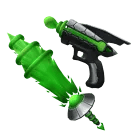 1 bundle: 1 Raygun (gun); 1 Alienbeam (knife)