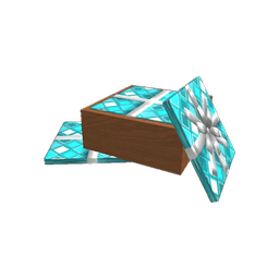 1 Box of Blue Wrapping Paper (collectible); Variant: Standard