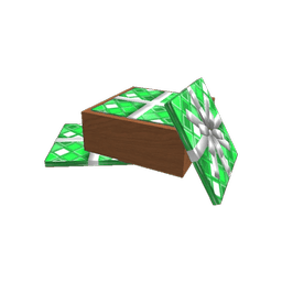 1 Box of Green Wrapping Paper (collectible); Variant: Standard