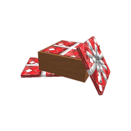 1 Box of Red Wrapping Paper (collectible); Variant: Standard