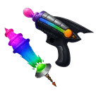 1 bundle: 1 Chroma Raygun (gun); 1 Chroma Alienbeam (knife)