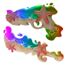 1 bundle: 1 Chroma Sands (gun); 1 Chroma Beachy (knife)