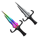 1 bundle: 1 Deathshard (knife); 1 Chroma Deathshard (knife)