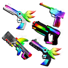 1 bundle &mdash; 5 Chroma guns