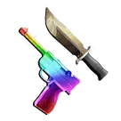 1 bundle: 1 Chroma Luger (gun); 1 Corrupt (knife)