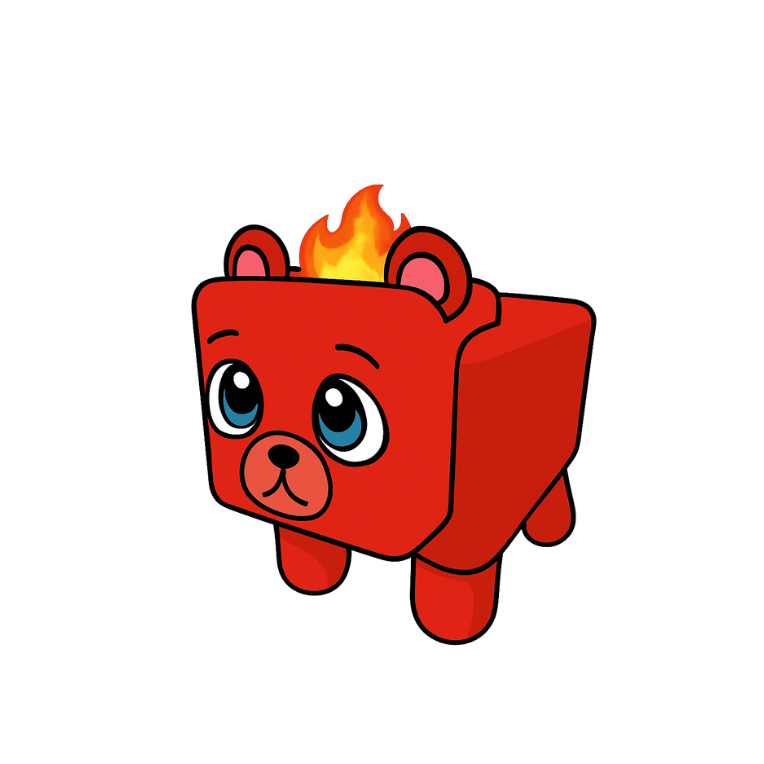 1 Fire Bear (pet); Variant: Standard