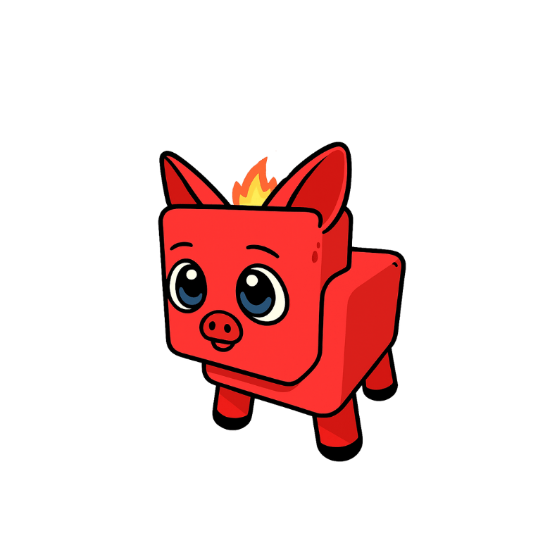 1 Fire Pig (pet); Variant: Standard