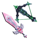 1 bundle: 1 Harvester (gun); 1 Heartblade (knife)