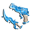 1 bundle: 1 Ocean (gun); 1 Waves (knife)