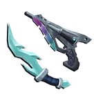 1 bundle: 1 Plasmabeam (gun); 1 Ghostblade (knife)