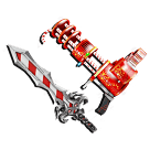 1 bundle: 1 Sugar (gun); 1 Eternalcane (knife)