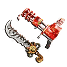 1 bundle: 1 Sugar (gun); 1 Hallow's Edge (knife)