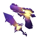 1 bundle: 1 Sunrise (gun); 1 Sunset (knife)