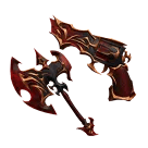 1 bundle: 1 Vampire's (gun); 1 Vampire's Axe (knife)