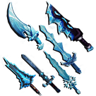 1 bundle &mdash; 6 knives