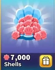 7,000 Shells