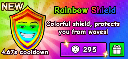 1 Rainbow Shield