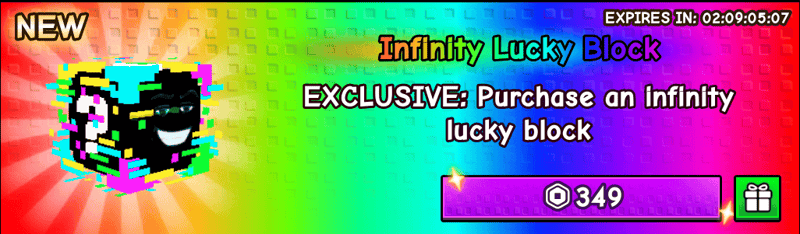 1 Infinity Lucky Block