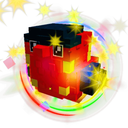 1 item; Rainbow Gold Finch