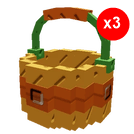 3 items; Candy Basket X3