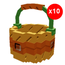 10 items; Candy Basket X10