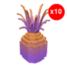 10 items; Spirit Pineapple X10