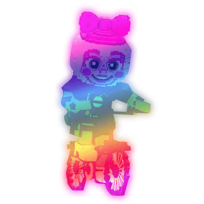 1 item; Rainbow Chicleteirina Bicicleteirina; 68M/S