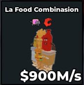 1 item; La Food Combinasion 900M/s