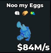 1 item; Noo My Eggs 84M/s Diamond