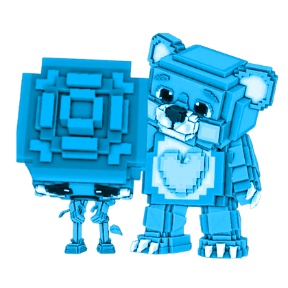 1 item; Diamond Rosey and Teddy; 825M/S