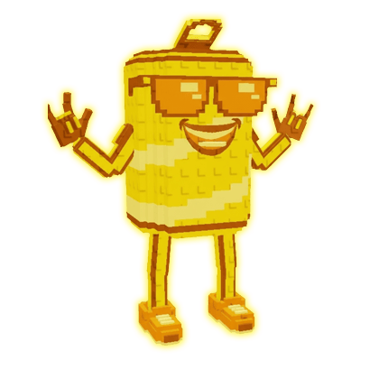 1 item; Gold Swag Soda; 16.2M/S