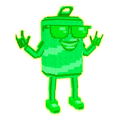 1 item; Radioactive Swag Soda; 110.5M/S
