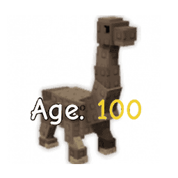 1 item; Age 100 Brontosaurus