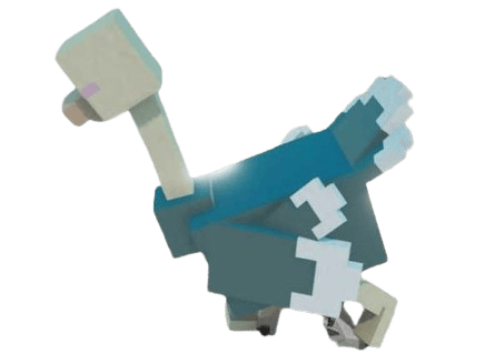 1 item; Shiny Ostrich
