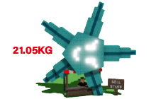 1 item; Huge Inverted Starfish | 21.05 kg + 18 age