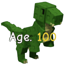 1 item; Age 100 T-rex