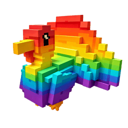 1 item; Rainbow Turkey