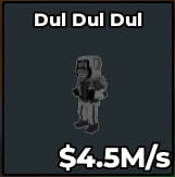 1 item; Dul Dul Dul 4.5M/s
