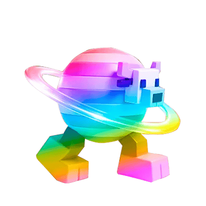 1 item; Rainbow La Vacca Saturno Saturnita; 3.6M/S
