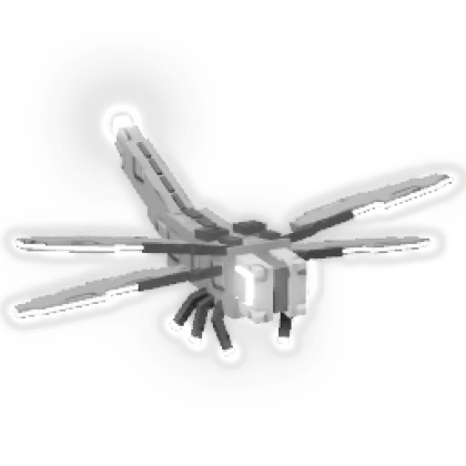 1 item; Silver Dragonfly